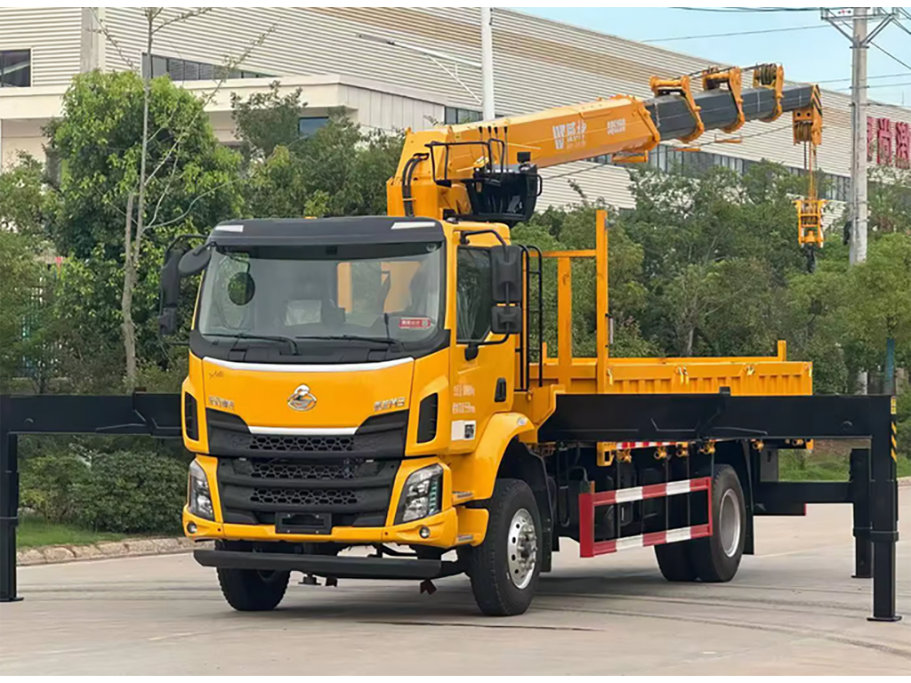 รถบรรทุกติดเครนกระเช้า 3 ตัน 3 ปอก